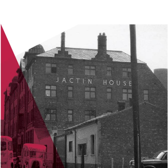 historic photography of jactin house in ancoats, manchester
