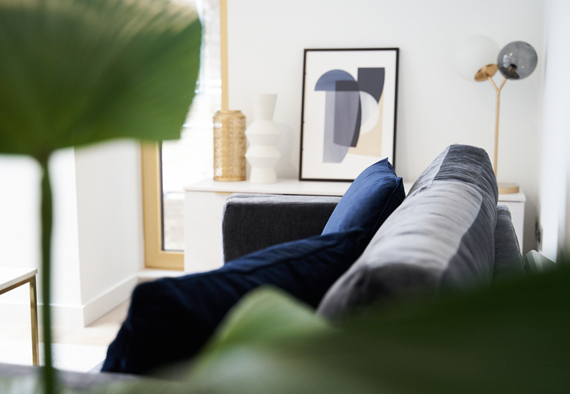 living room in the quarters northern quarter manchester