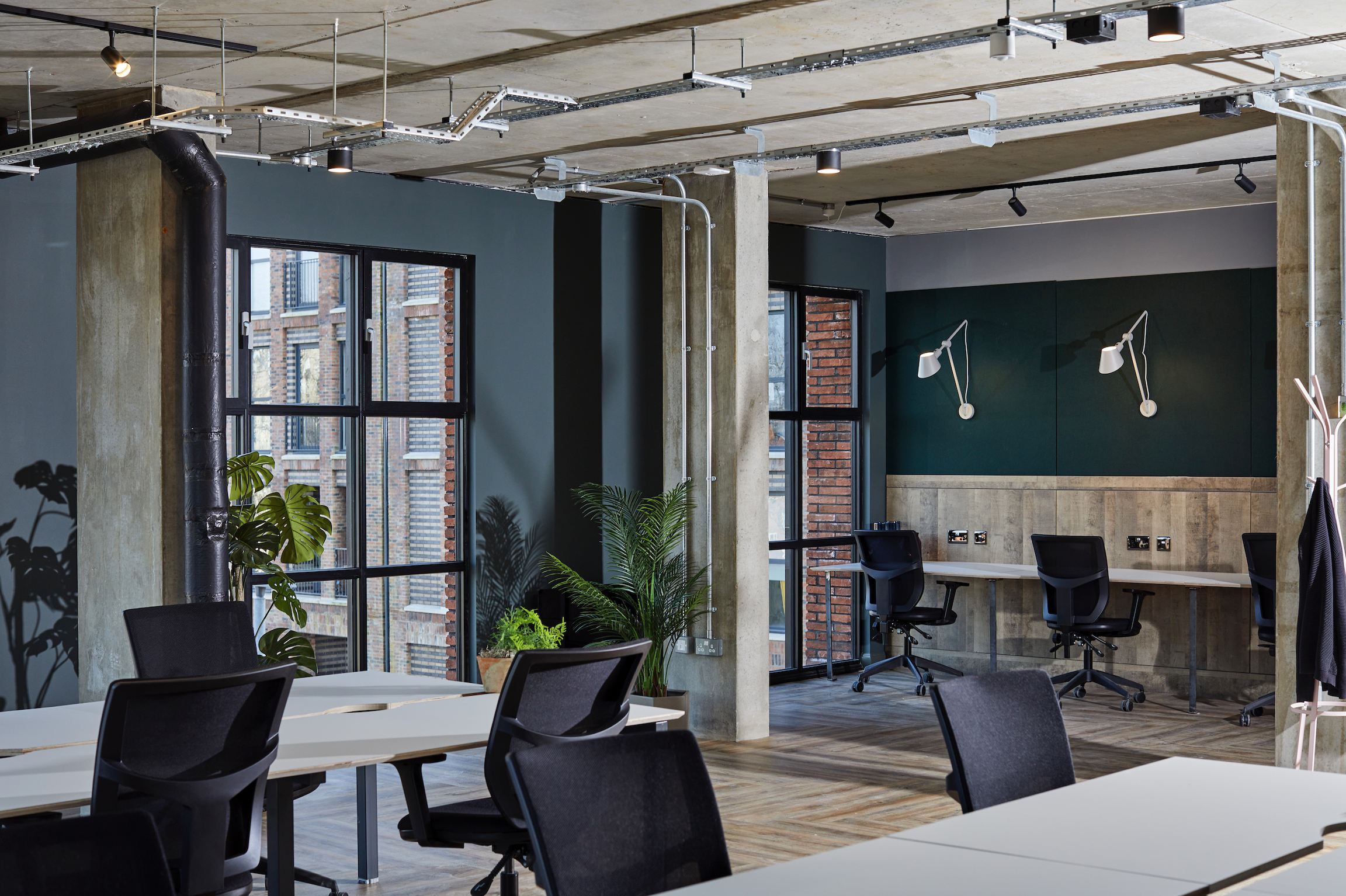 coworking area one silk street colony