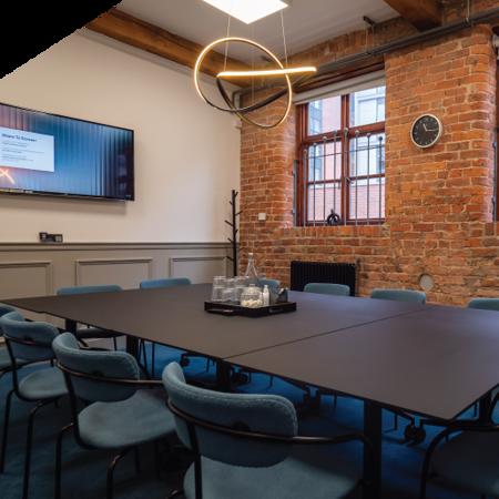 colony coworking flint glass works meeting room available for hire