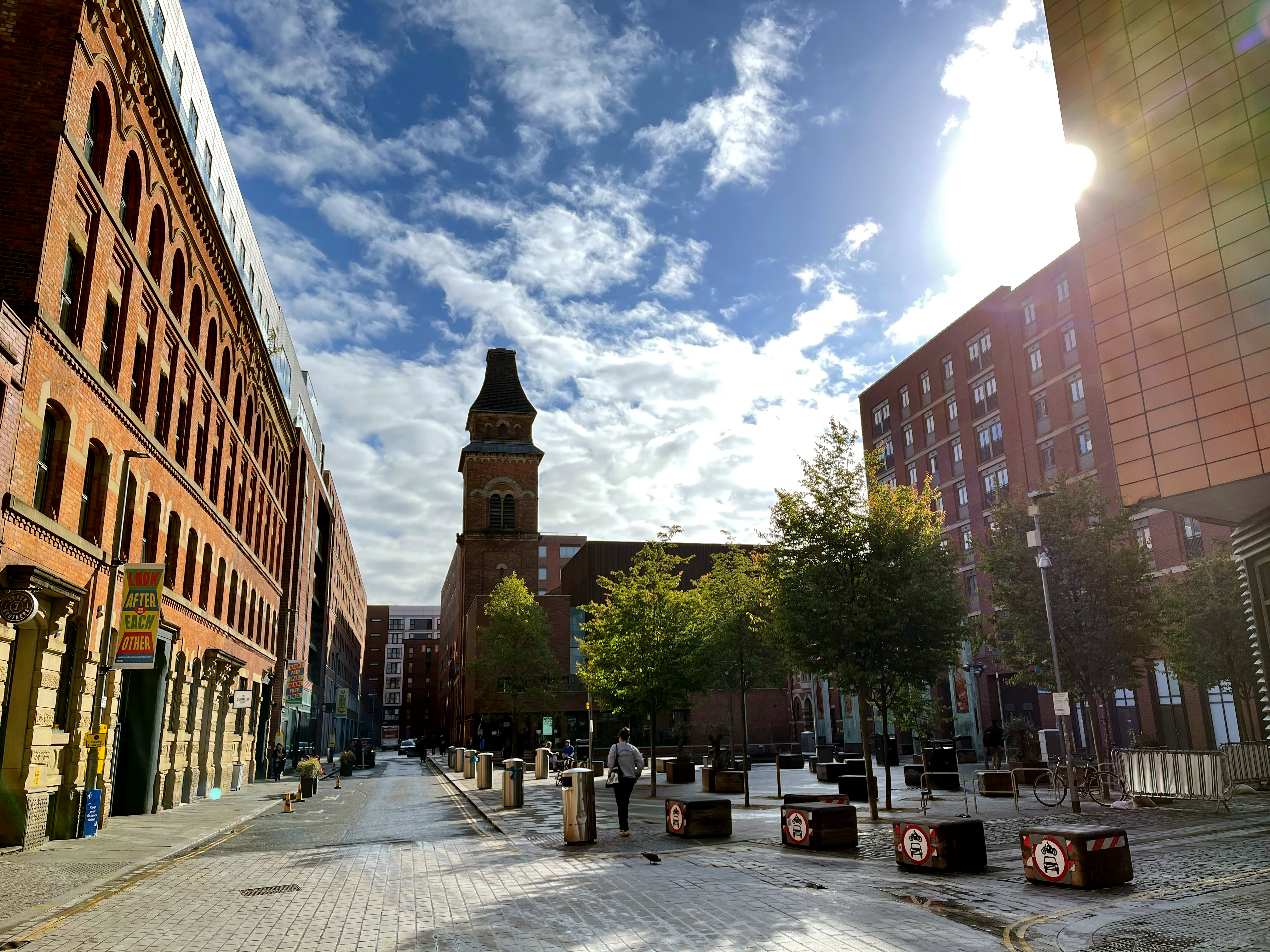 Cutting Room Square in the morning sun