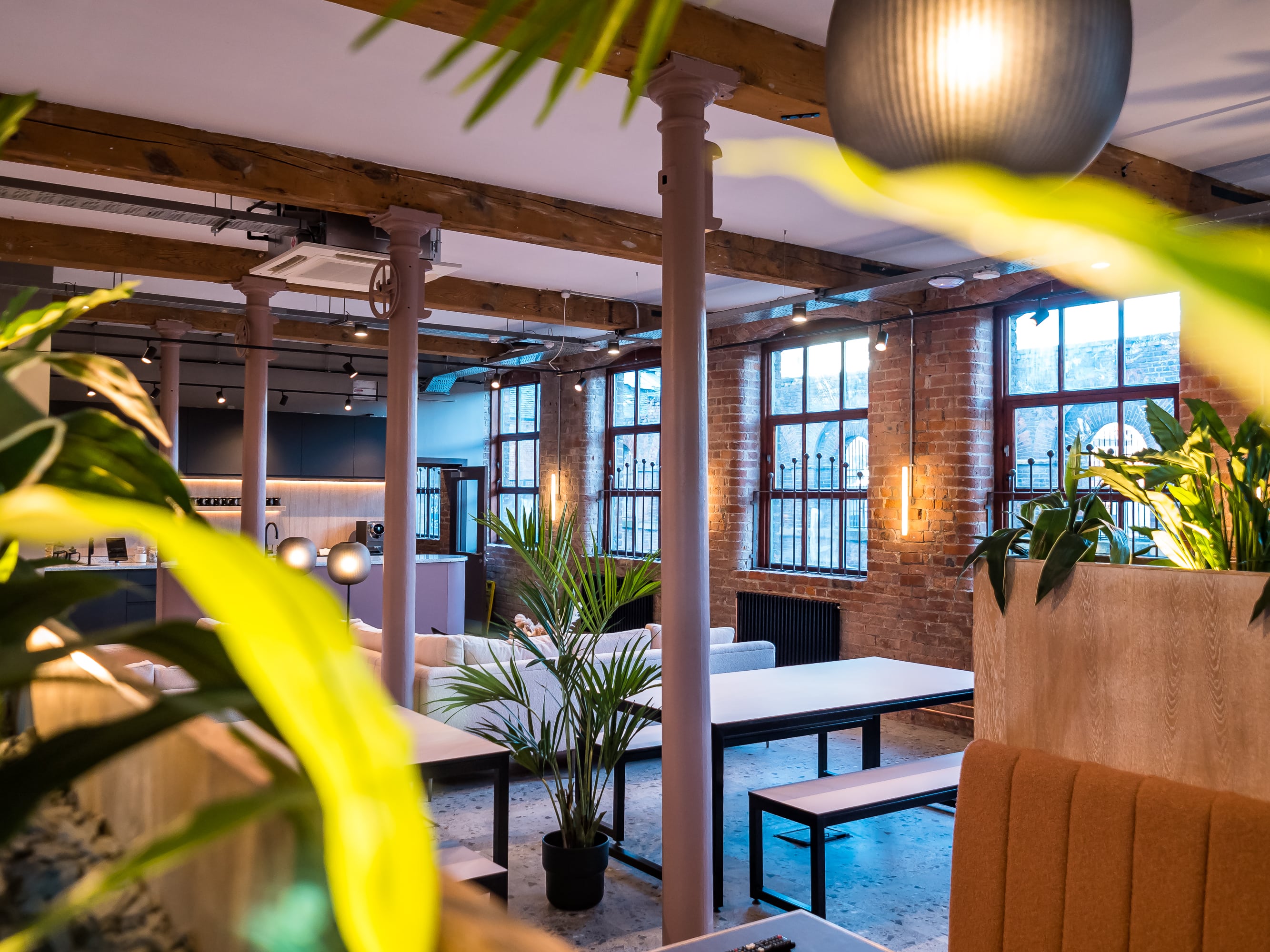 flint glass works coworking space