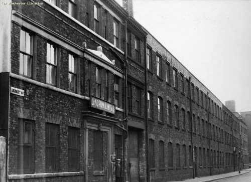 flint glass works historic picture