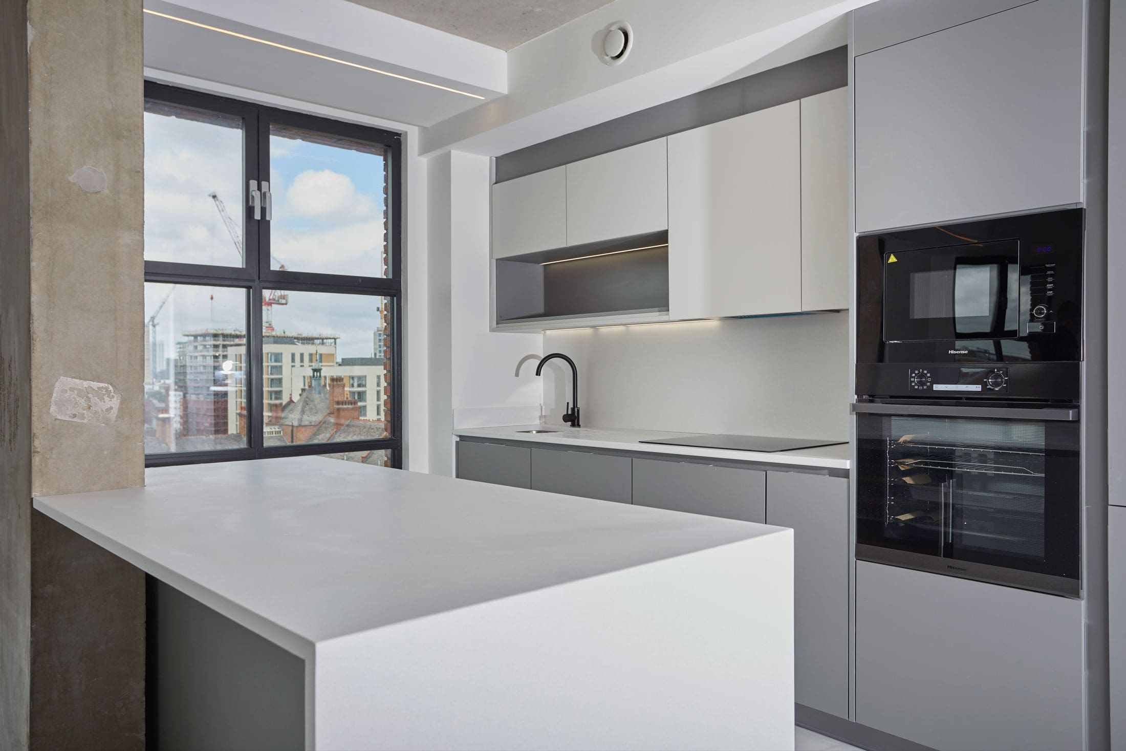 kitchen in one silk street
