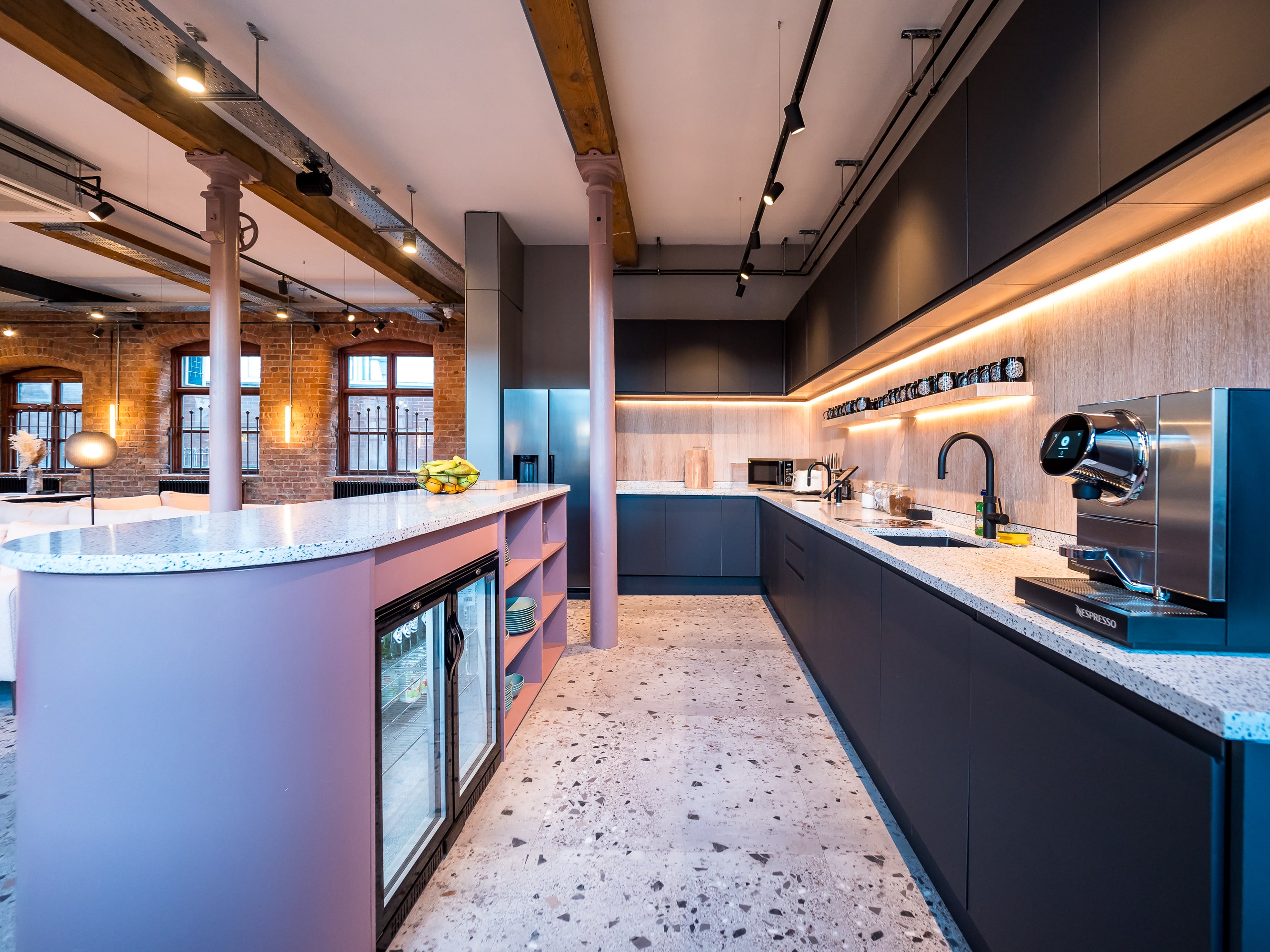 flint glass works kitchen