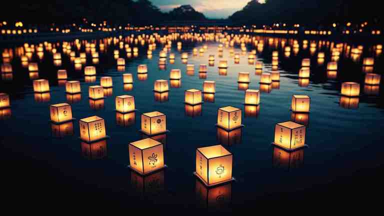 Water lantern festival manchester