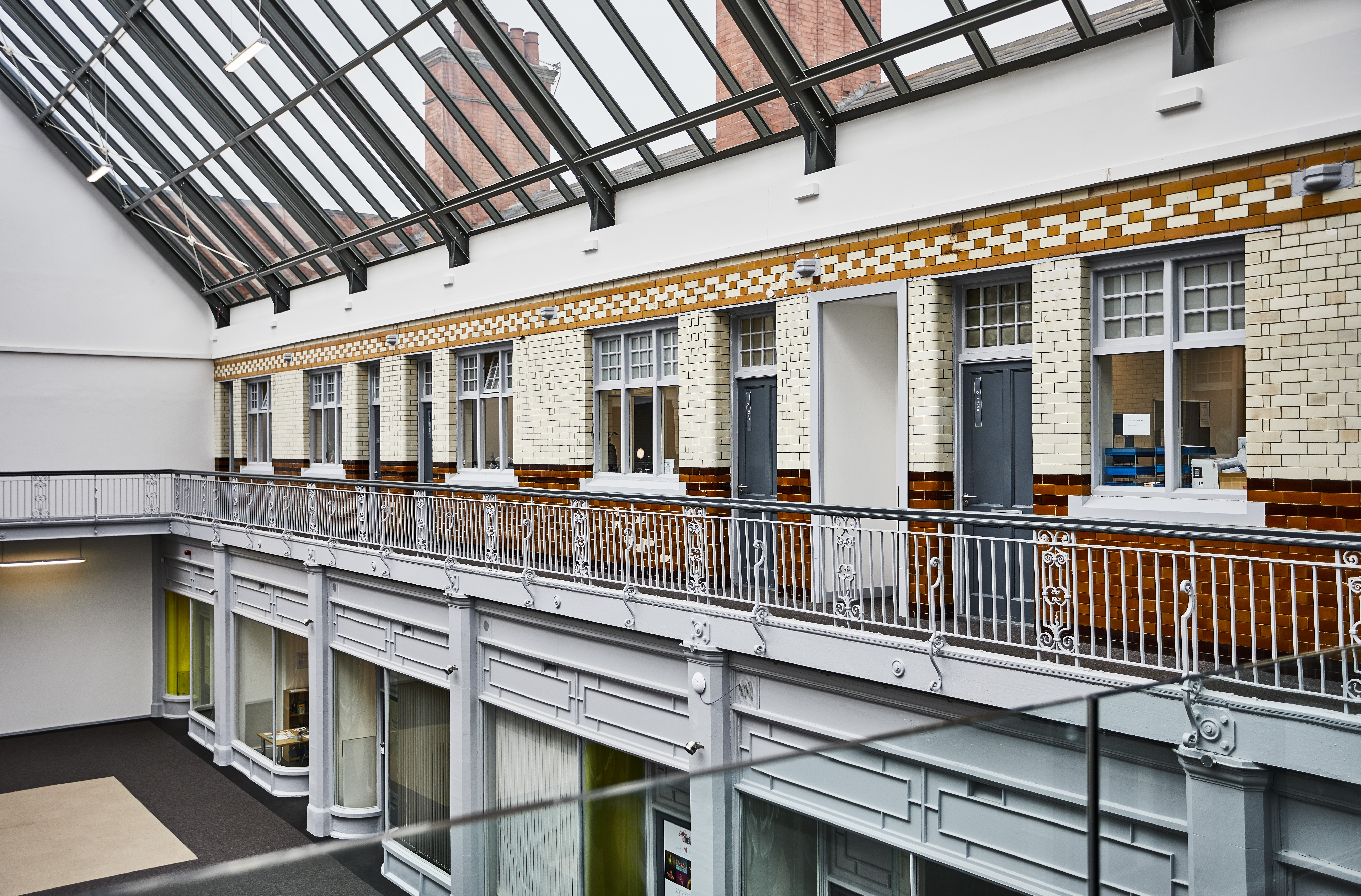 clarence arcade internal balcony
