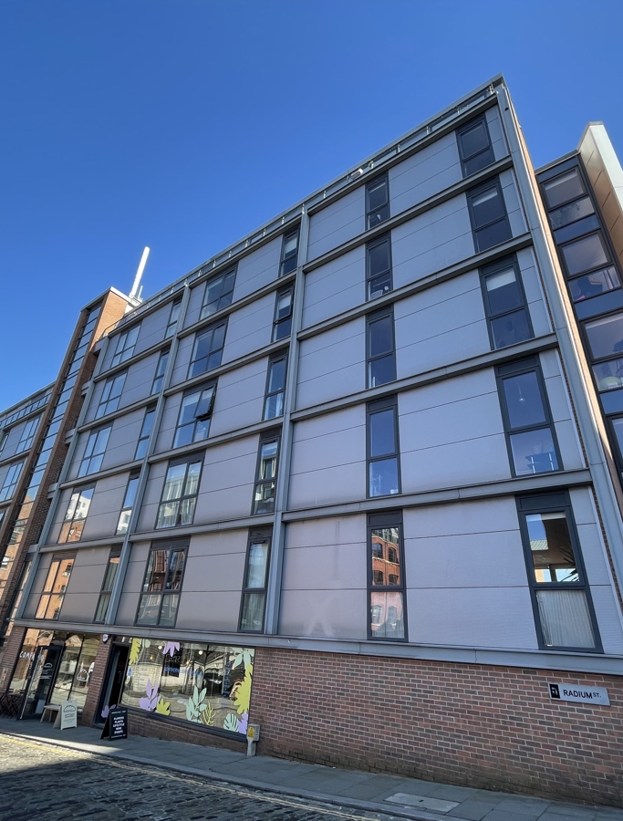 flint glass wharf exterior