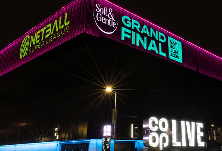 Netball super league final manchester june