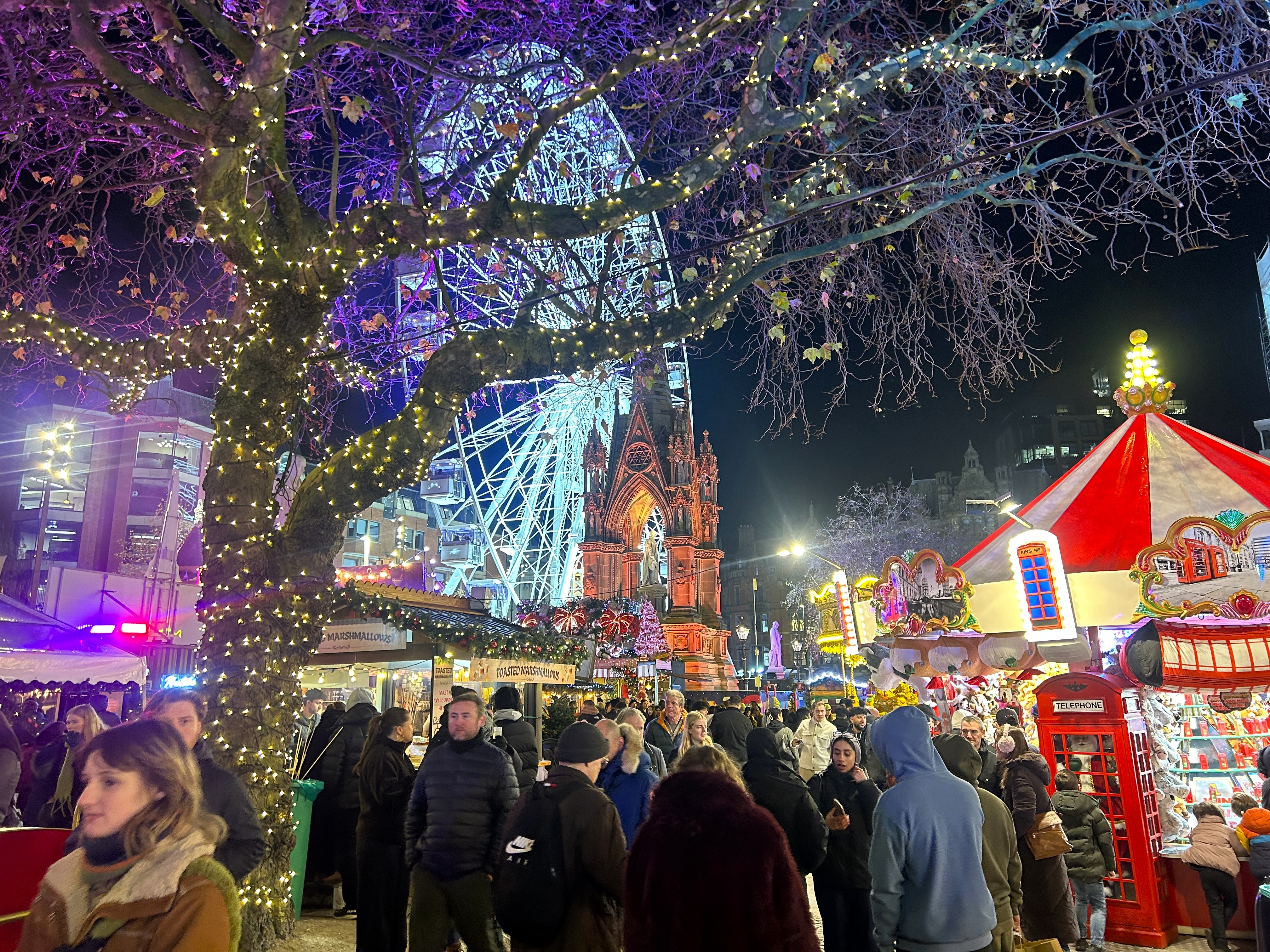 Christmas markets manchester