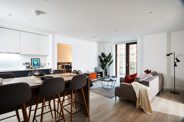 Apartment in North Tower, Circle Square, Manchester
